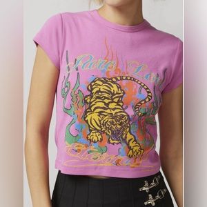 Urban Outfitters Pure Love Tiger Baby Tee